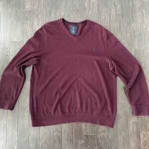 Burgundy Red XL American Eagle Sweater  100% Cotton
